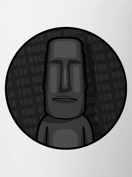 You Rock - Moai Stature