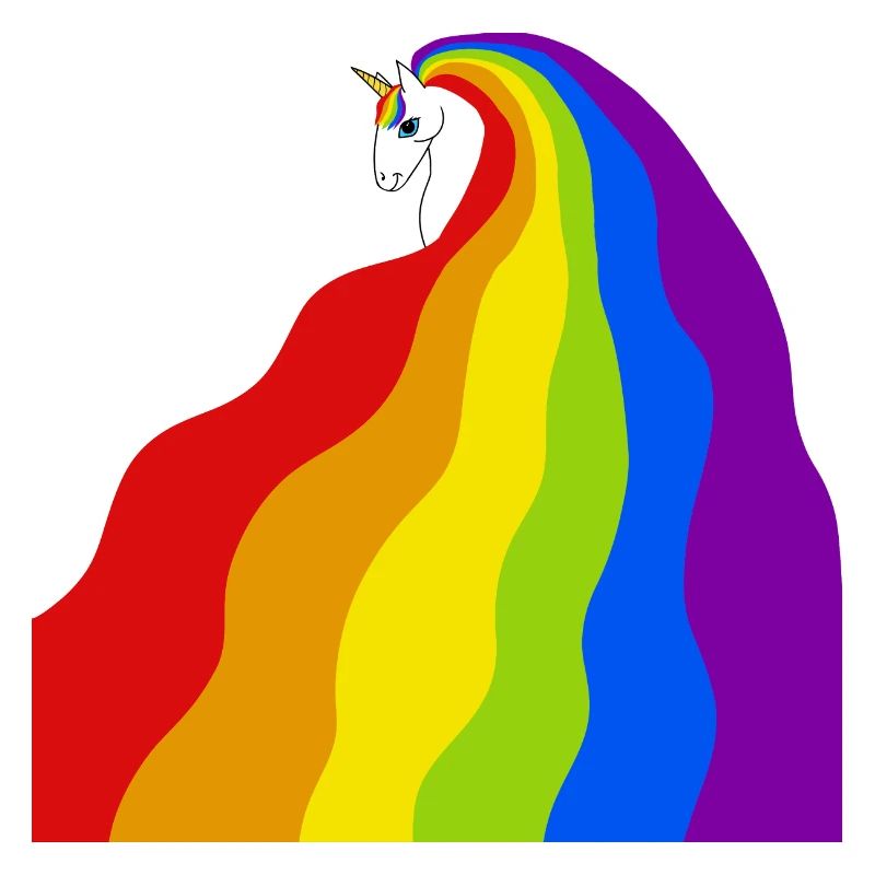 Regenbogen-Einhorn