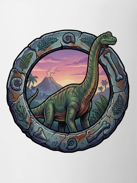 Brachiosaurus dans l’anneau volcanique