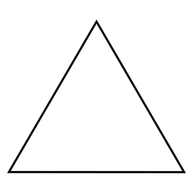 Triangle / / isosceles equilateral / / frame