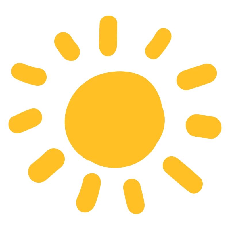 Soleil dessin motif