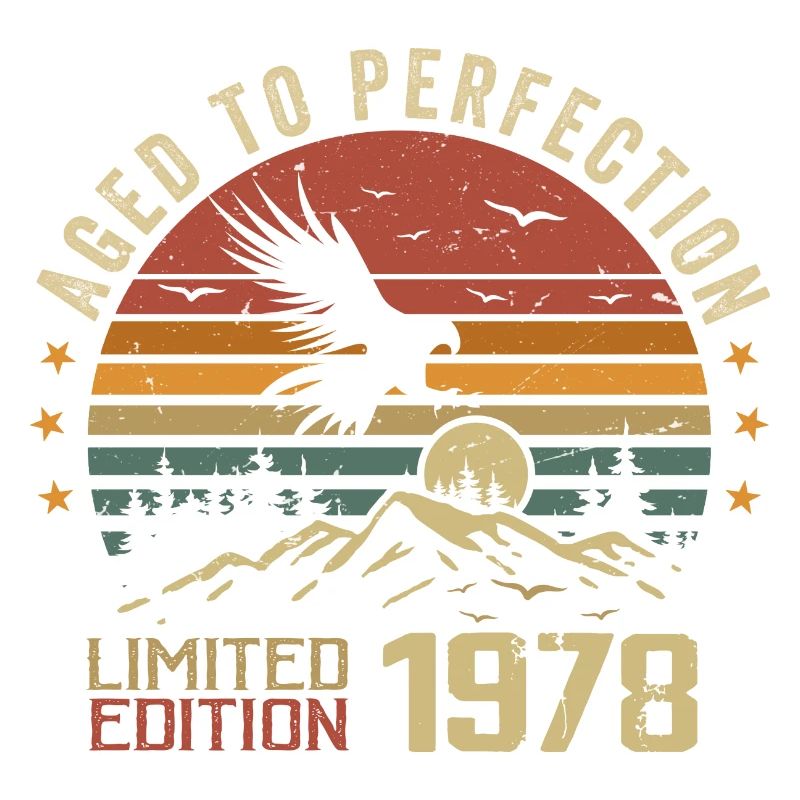 Vintage 1978 Edition Limitée 1978 Retro 1978