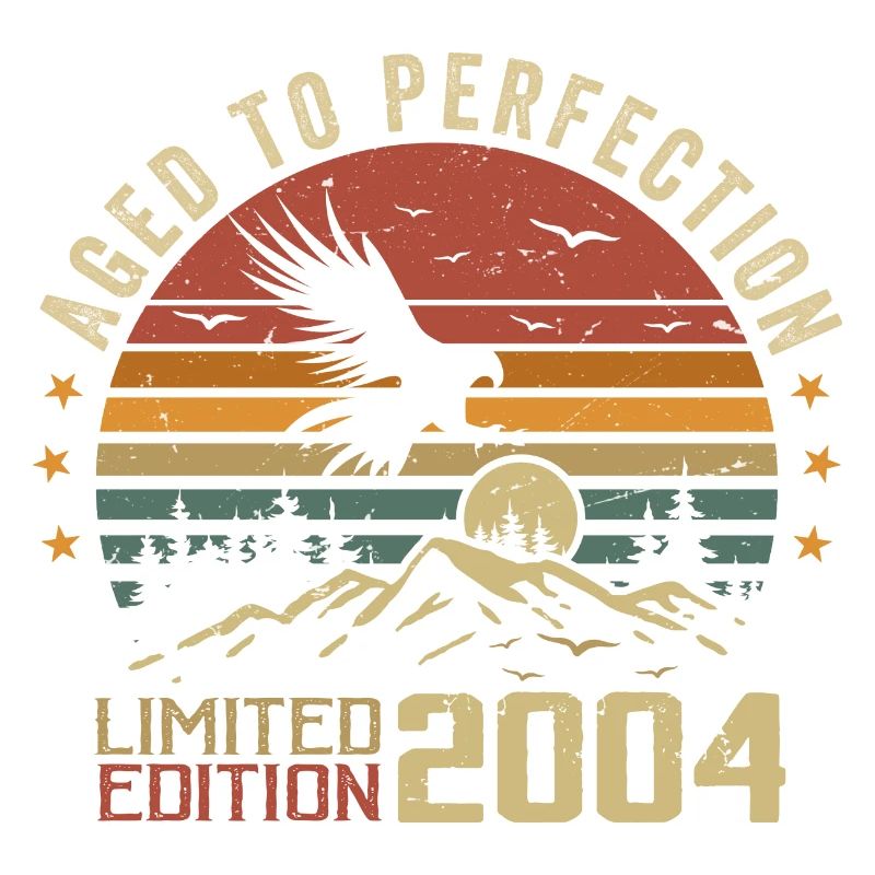 Vintage 2004 Limited Edition 2004 Retro 2004