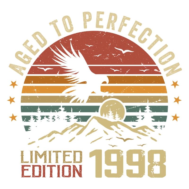 Vintage 1998 Edition Limitée 1998 Retro 1998