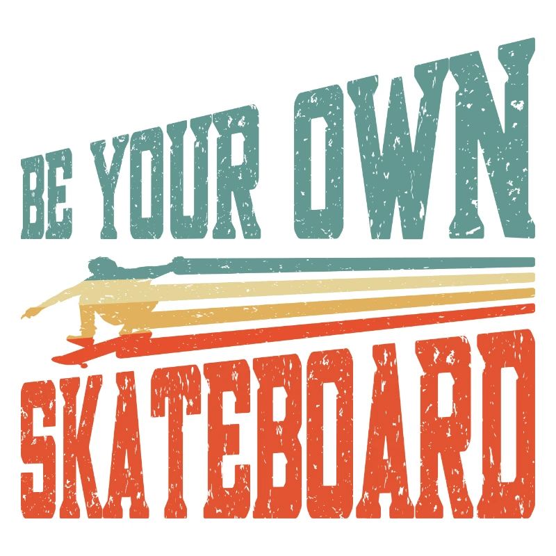 Conception de planche à roulettes pour planchiste