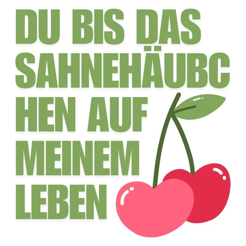 Lustige Valentinstag-Sprüche mit Kirsche drauf