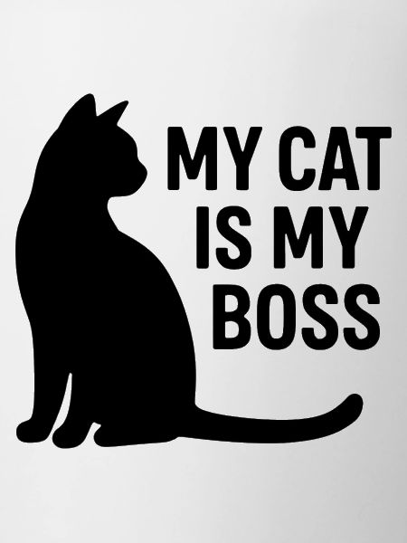 Le chat est le patron