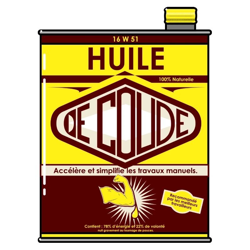 huile de coude