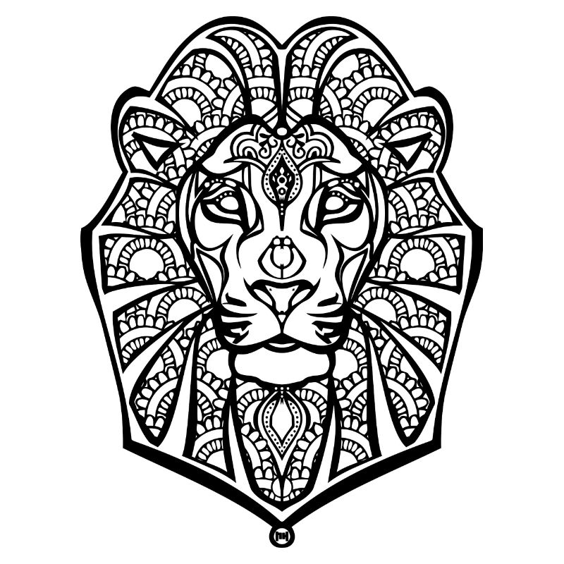 Henna lion