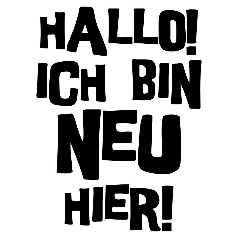 Hallo, ich bin neu hier.
