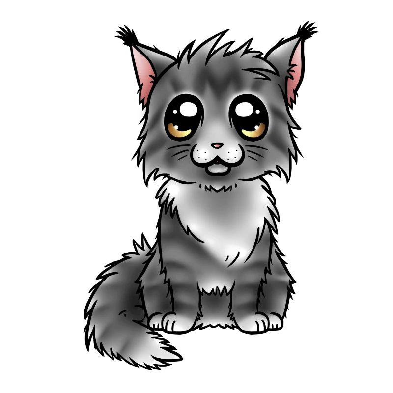 Maine Coon - Black Silver