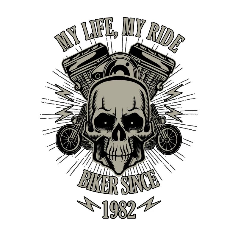 Gift for Biker - Year 1982