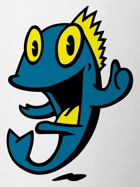 marine smiling fish