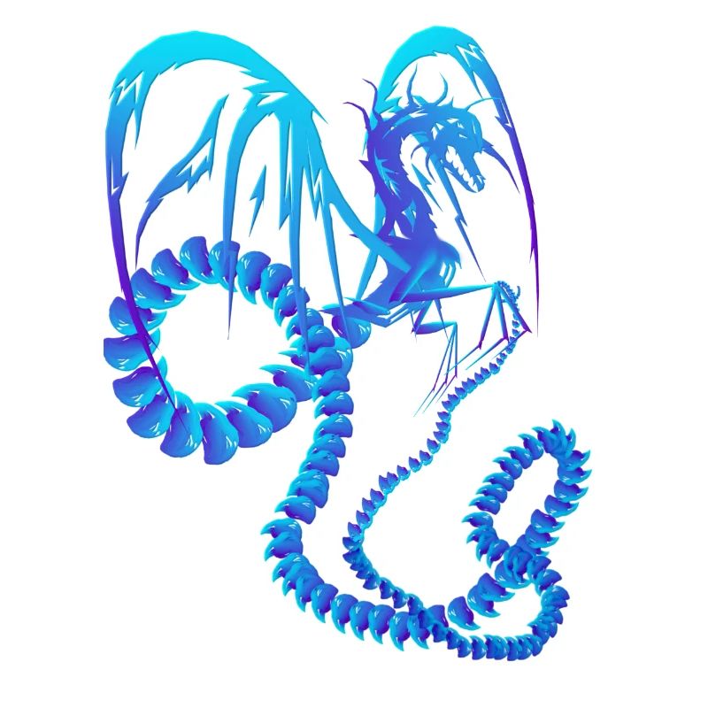 Électrique Blue Dragon