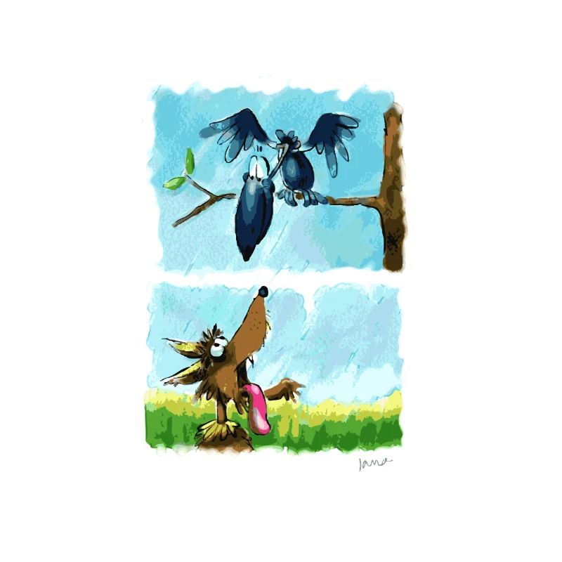 le_corbeau et le renard