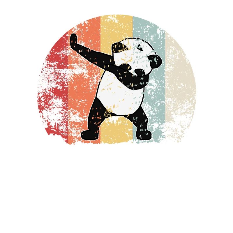 Panda Dab Panda Bear Bamboo Funny Gift