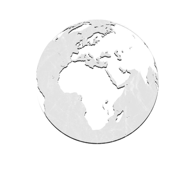 Globe Gray Grunge / Gift