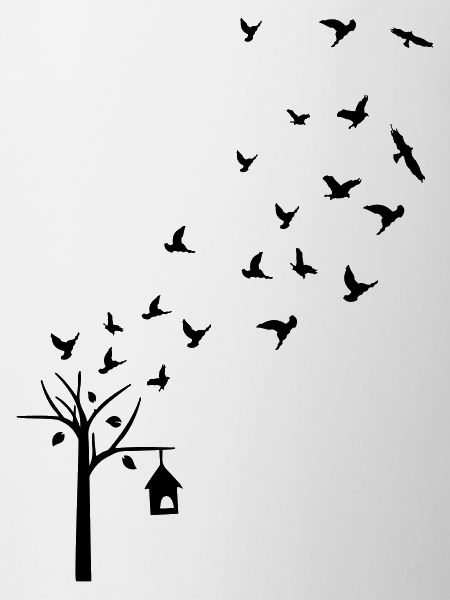 Tree & Bird's cage