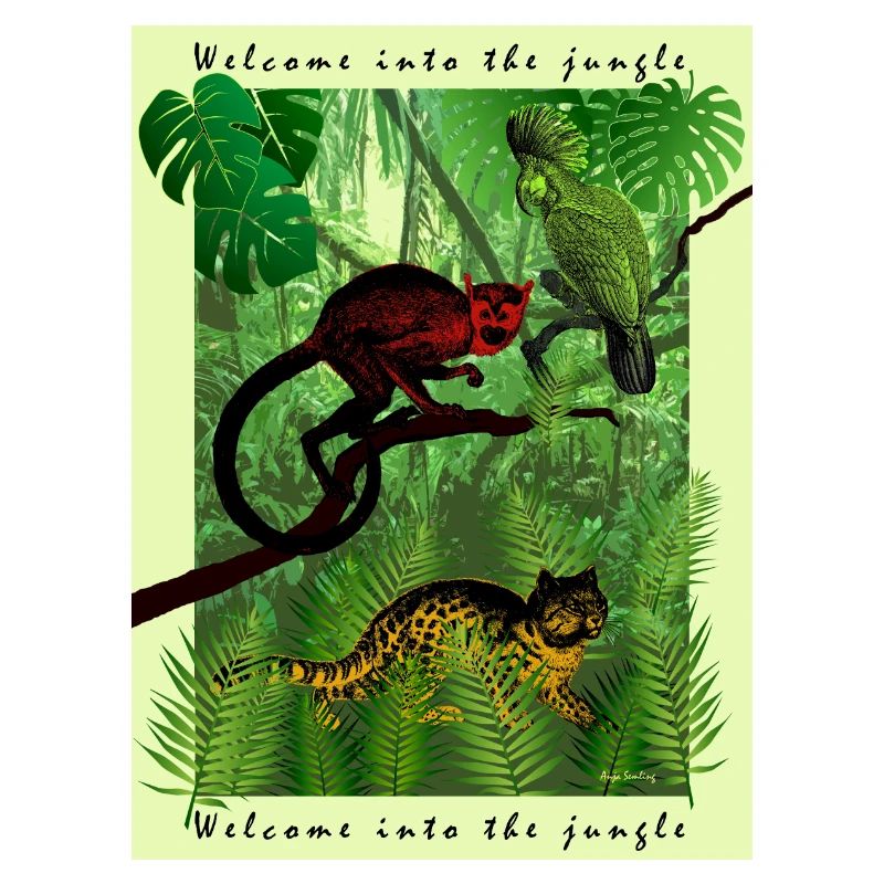 Animaux dans la jungle
