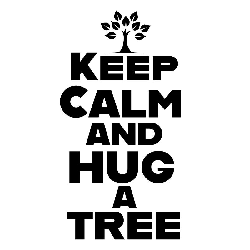 Trees remain calm hugging environmentalists environment