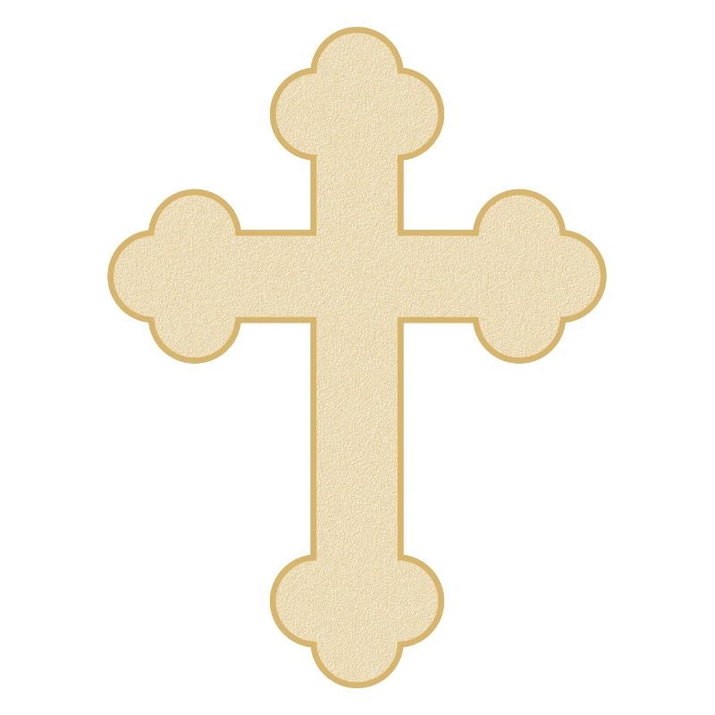 Cross Cross Gold Pixel