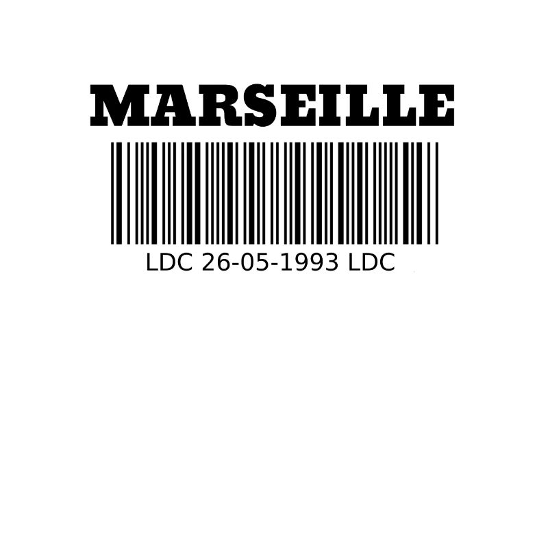 Marseille Barcode OM