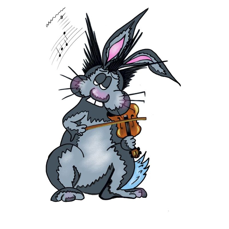 Violon lapin