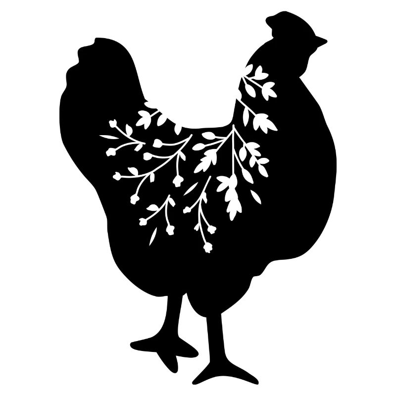 Poulet à la poule