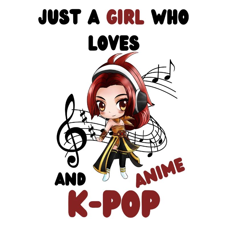 K- Pop Anime Korean Pop