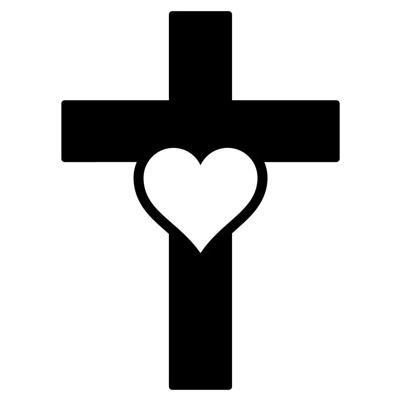 Croix du cœur C