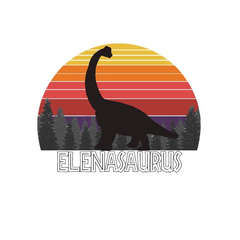 Elenasaurus Elena saurus dinosaur name birthday