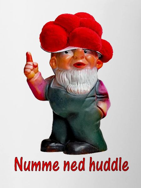 Bollenhut Gartenzwerg - Numme ned huddele