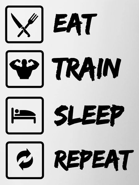 Eat Train Sleep Repeat