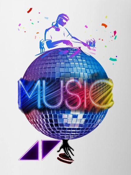 Music DJ, music, disco, leds.