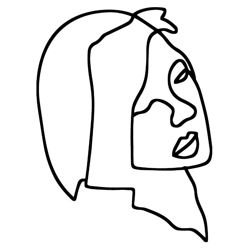 Femmes Art au trait