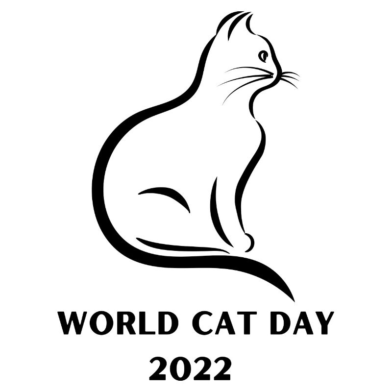 Wolf Cat Day 2022 Black