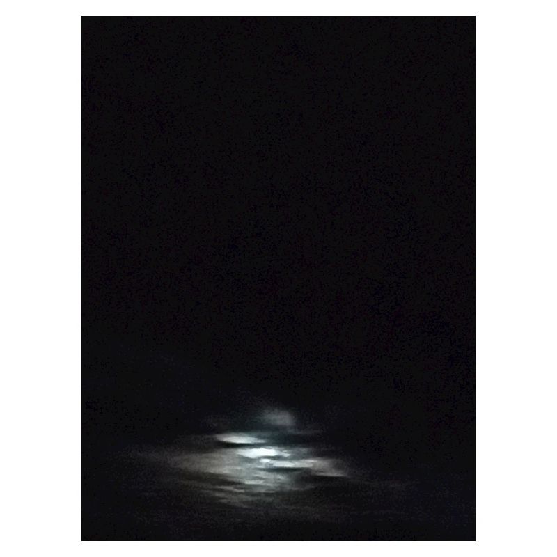 Night Clouds Light Dark Sky