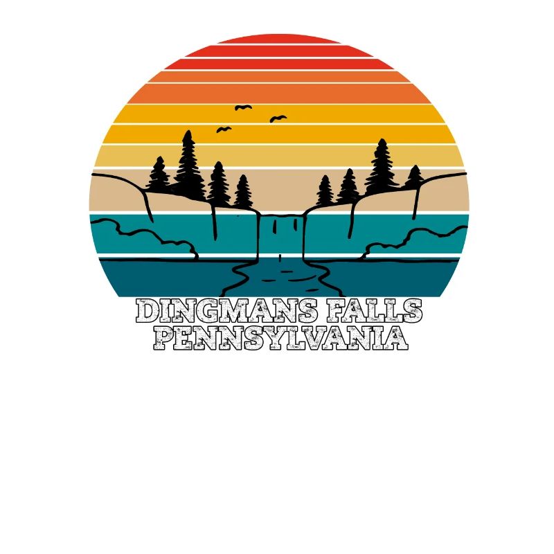 Dingmans Falls Pennsylvanie