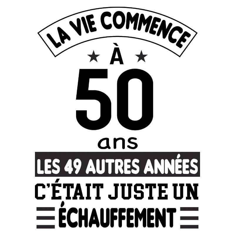 La vie commence à 50ans