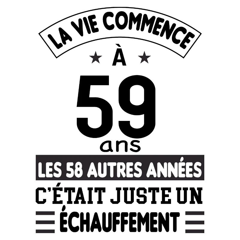 La vie commence à 59ans