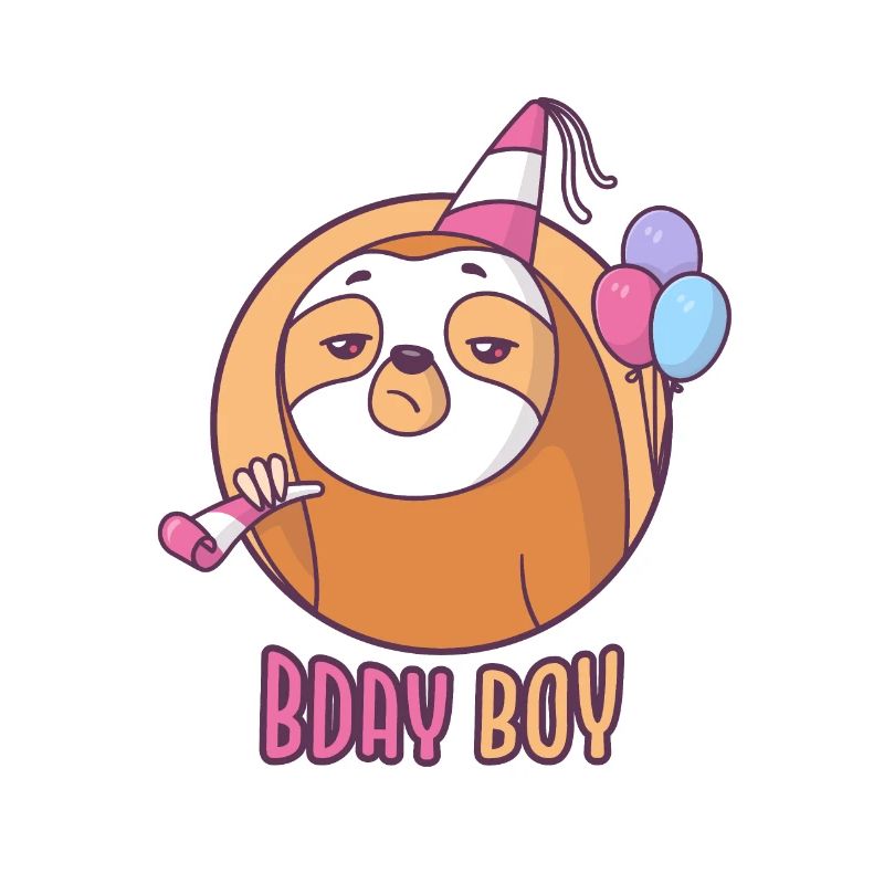 Birthday Boy Sloth