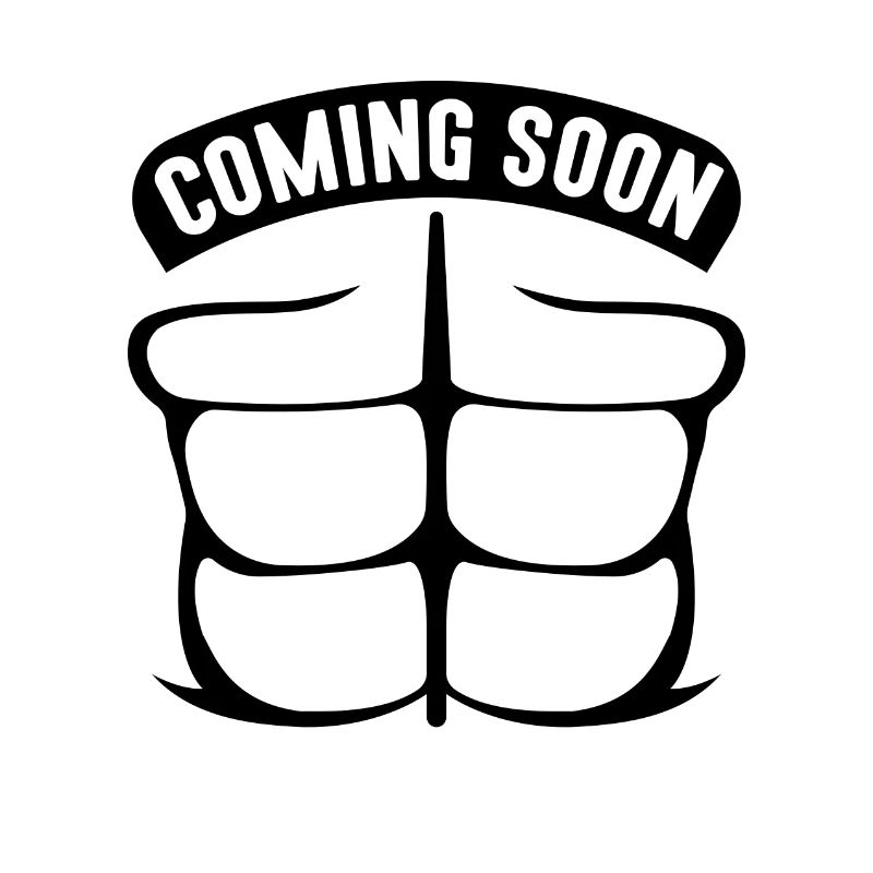Sixpack coming soon schwarz