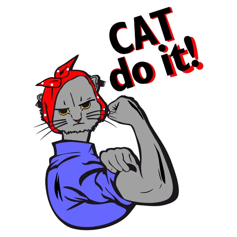 Cat can do it - Katzen können alles - Satire