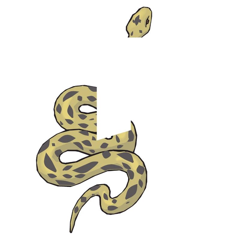 Lettre l serpent