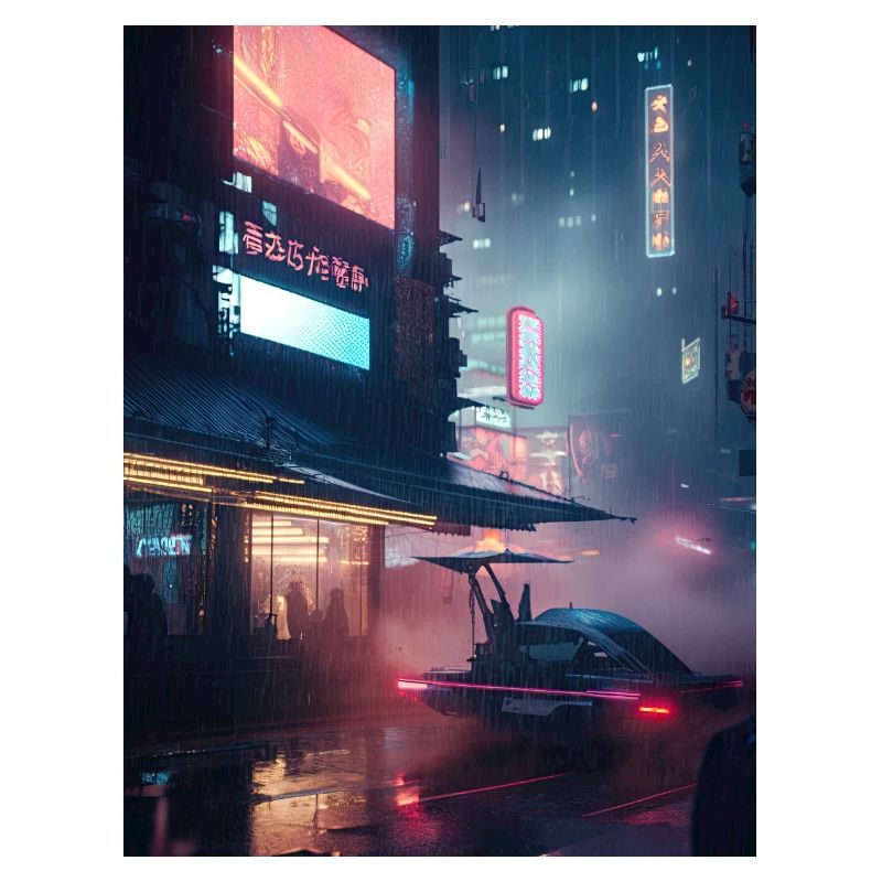 Midnight Reverie: représentation de style anime d’un