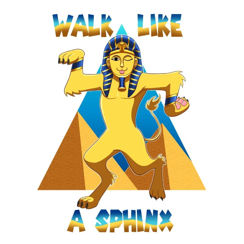 Gehen Sie wie eine Sphinx