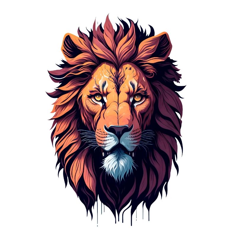 Løve illustration