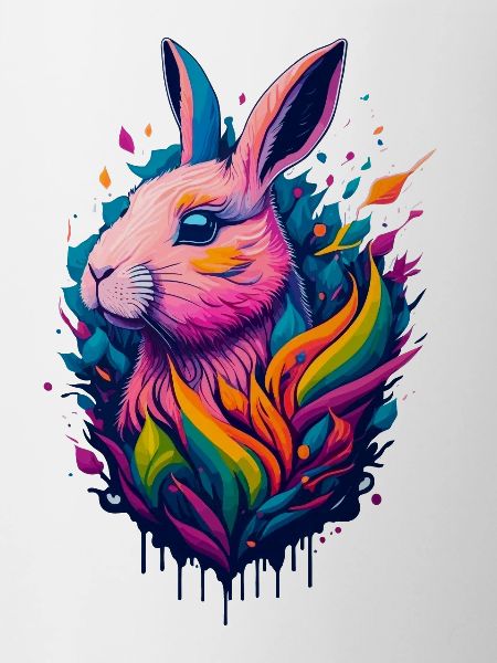 Illustration d’un lapin