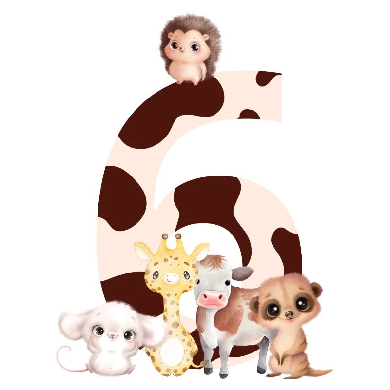 6th Anniversary - Sixth Anniversary Animals