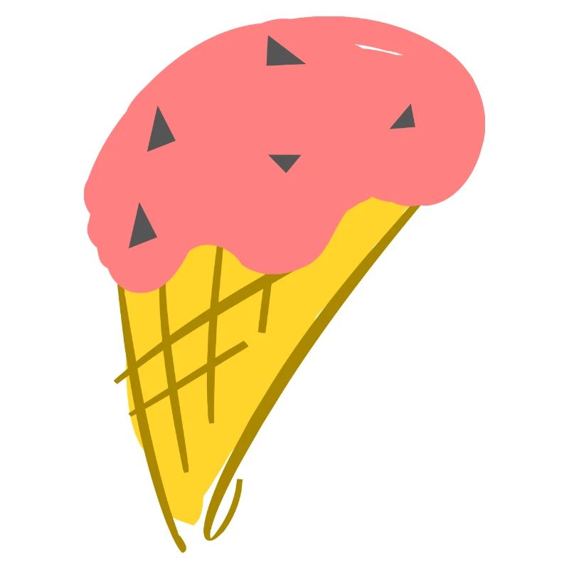Erdbeereis
